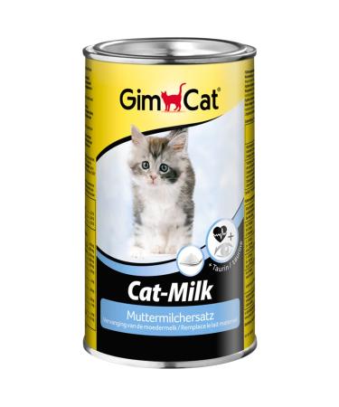 GimCat Cat-Milk breast milk substitute - Vitamin-rich cat milk with taurine and calcium - 1 can (1 x 200 g) 1 piece (1 pack)