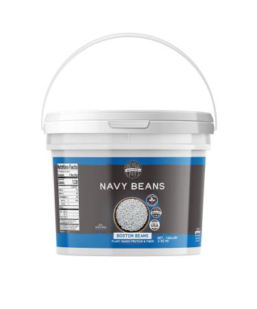 Birch & Meadow 1 Gallon of Navy Bean, Nutty Taste, Soups & Stews 128 Fl Oz (Pack of 1)