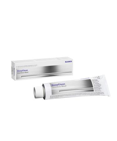 Blanco Deepclean Stainless Steel |Cleaning agents and care products for stainless steel sinks |Profi -cleaner for clean kitchens |150ml Tube |Discount effect |Removes scratches from stainless steel stainless steel professional cleaner