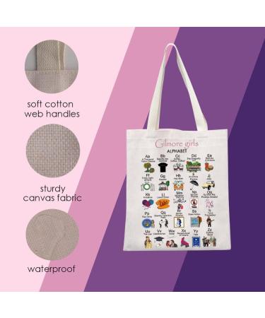Gilmore Tv Show Gift LorelaiÂ Rory Gilmore Fan Gift Gilmore Tote Bag for Girl Gilmore Gil-more Tote - Buy Online on SooperMarket.com