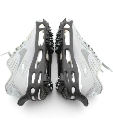 ODIER Ice Cleats Grippers for Shoes and Boots - 24 Teeth Crampons for Ice Snow & Freezing Mud - Buy Online on SooperMarket.com
