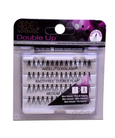 Ardell Double Individual Duralash Knot Free Double Flares Medium Black by Ardell