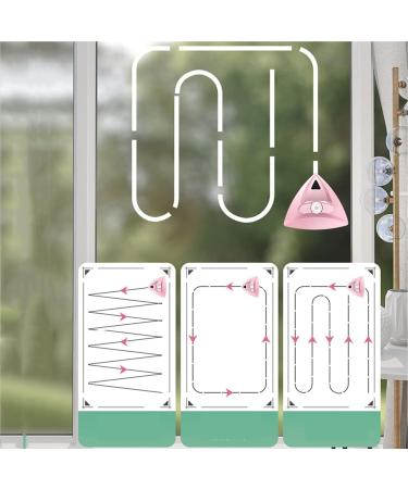 Outside Magnetic Window Cleaner Window Cleaner Magnetic Window Cleaner 5-Files Adjustable Glass Cleaner Wiper Cleaning Tools for Double Glazed Window - Buy Online on SooperMarket.com