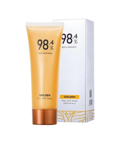 Firming Face Masque | Gold Foil Masque | Deep Cleansing Skin Care Tool Deep Cleansing Skin Care Tool for Damaged Normal Rough Large Pores Mixed or Oily Skin