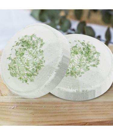 Candles and Cream Spearmint Shower Steamer Set - Aromatherapy for Stress Relief, Restore & Soothe Body (2-Pack) - Buy Online on SooperMarket.com