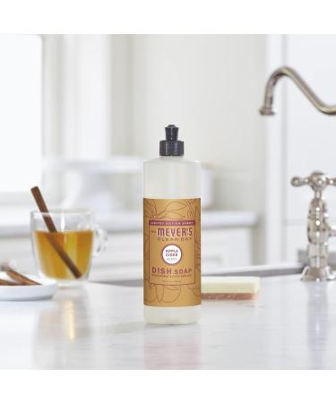 Mrs. Meyer's Clean Day Liquid Dish Soap - Biodegradable Apple Cider 16 fl. oz | Eco-Friendly Dishwashing Solution - Buy Online on SooperMarket.com