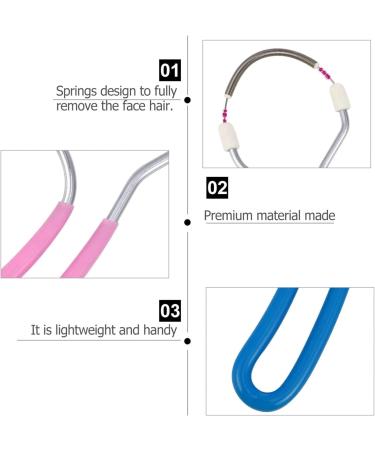 Facial Hair Remover Spring - Set of 2 | Manual Epilator Roller Threading Tool - Buy Online on SooperMarket.com