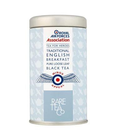 Rare Tea Company Royal Air Force Association English Breakfast Loose Leaf Black Tea 50 g