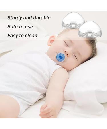 Obelunrp Pacifier Case Set | 6 Transparent Travel Pacifier Holders | Baby Pacifier Container for On-the-Go Care - Buy Online on SooperMarket.com