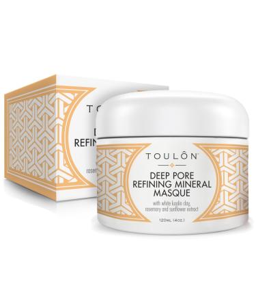 TOULON Kaolin Clay Mask - Pure Healing Face Mask with White Kaolin Clay to Reduce Wrinkles & Blackheads Detox Skin and Improve Complexion for Women & Men - Buy Online on SooperMarket.com