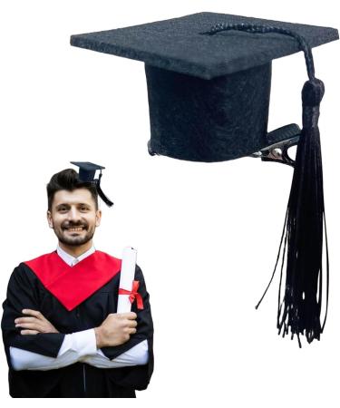 Wontool Graduation Hat Insert Doctoral Hat Headband - Graduation Hat Hairpin Set 3D Graduation Hat Inserts Graduation Accessories for College University High School Black - Buy Online on SooperMarket.com