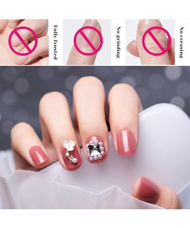 240PCS Short Square Gel Nail Tips Set - Pre-Buffed Artificial Nails Kit for All Nails - Buy Online on SooperMarket.com