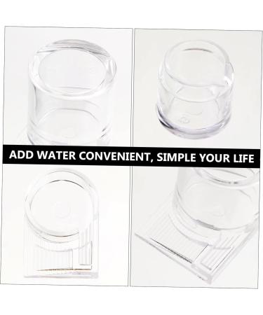 VILLCASE 4 Pcs Ant Water Feeder Mini Water Dispenser Ant Drinking Tools Ant Water Drinking Bowl Pet Ant Nest 4x4cmx2pcs Transparent Colorx2pcs - Buy Online on SooperMarket.com