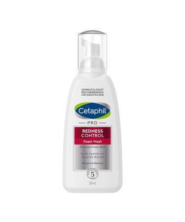CETAPHIL PRO Redness Control Facial Cleansing Foam 236ml for Rosacea and Redness Prone Skin Non-Comedogenic