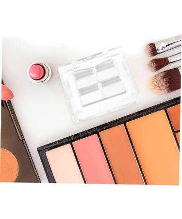 Hemoton 2 Sets Eyeshadow Eye Shadow Empty Blusher Pans Lipstick Cases Blush Palette Lipstick Box Square - Buy Online on SooperMarket.com