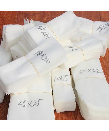 Saterkali 100Pcs Planting Bag High Performance Easy to Use Degradable Nursery Bag for Planting 12cm x 15cm - Buy Online on SooperMarket.com