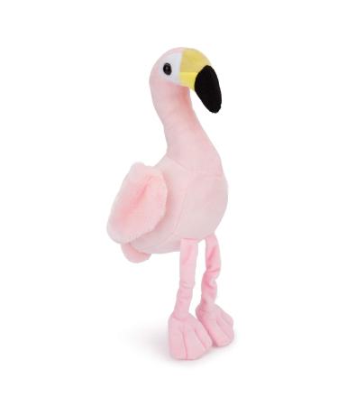 Zappi Co Plush Children's Stuffed Soft Cuddly Plush Toy-Part of Safari Animals Collection Perfect for Kids (20cm Height)(Flamingo)