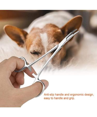 Pet Ear Locking Forceps Dog Ear Hair Puller Pet Groomers Scissor Dog Grooming Locking Tweezers Good Strong Animal Care Pet Groomers Tool(S) - Buy Online on SooperMarket.com