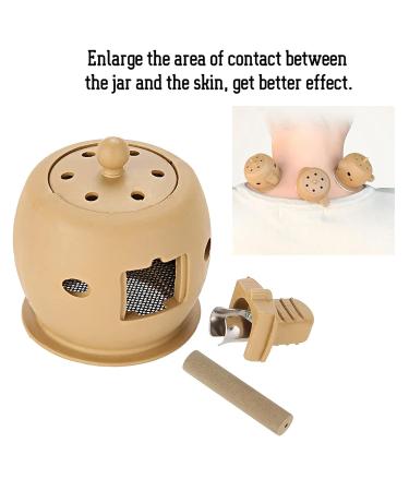 Buy Smoke-Free Moxa Rolls | 8-Piece Moxibustion Kit | Self-Adhesive Acupressure Tool & 100 Moxa Sticks - Safe & Effective - Buy Online on SooperMarket.com