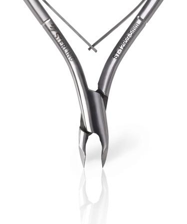 STERLING Cuticle Nippers | Double Spring | Extra Shaft | Stainless Steel | ST-12959 | Silver (5 mm) - Buy Online on SooperMarket.com