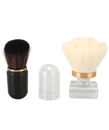 Zetiling Thickened Die Cast Makeup Brush Set - Ergonomic Handle Soft Bristles Black Capsule Shape Cheek & Face Cosmetic Tool with Storage Case - Versatile Application - Buy Online on SooperMarket.com