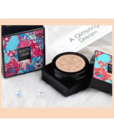 Lovelycat Mushroom Head Air Cushion BB Cream Even Skin Tone Makeup Base PrimerConcealer Lasting Nude Makeup Moisturizing Brightening Pigment CC Liquid Foundation (C-natural) - Buy Online on SooperMarket.com