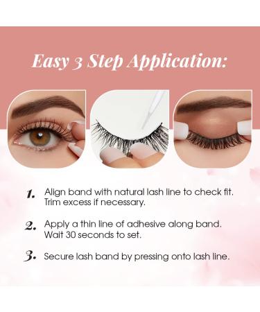 Ardell Naked Lashes 430 with Invisiband - Natural Strip Lashes | Pack of 1 - Buy Online on SooperMarket.com