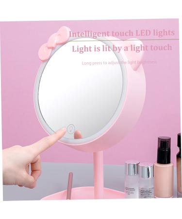 1PC Makeup Mirror with Light Vanity Mirror Rechargeable Touch Sensor LED Cosmetic Mirror for Travel Bedroom. - Buy Online on SooperMarket.com