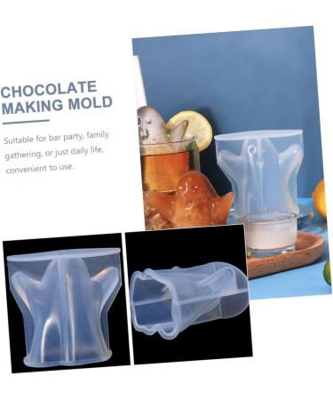ABOOFAN 2pcs Ghost Silicone Mold Ice Maker Machine Candle Wax for Candle Making Silicone Ice Maker Cake Puck - Buy Online on SooperMarket.com