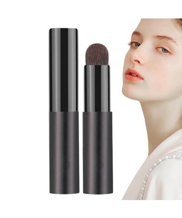 Toseky Lip Brush | Professional Makeup Brush with Lid | Makeup Applicator Beauty Tool Portable Brush for Lip Gloss Eyeshadow Lip Cream