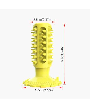Shenrongtong Dog Toy for Teeth Grinding - Classic Sound Dog Toothbrush for Puppies | Veterinary-Approved Dog Dental Care | Ideal for Animal Shelters & Pet Shops - Buy Online on SooperMarket.com