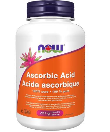 Now Ascorbic Acid (100% Pure Vit.C) Pwd 227g