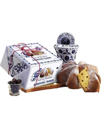 Amarena Fabbri Cherries Pandoro by Borsari 1.65lb - Buy Online on SooperMarket.com