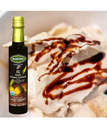 Organic Flavored Balsamic Vinegar of Modena Variety Pack - Pomegranate, Pear, Fig, Raspberry (4 x 8.5 Fl Oz) - Perfect for Gifts, Pasta, Salad, Ice Cream, Cocktails - Buy Online on SooperMarket.com