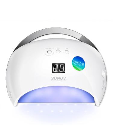 SUNUV UV Lamp SUN6 LED Nail Lamp Nail Lamp for Nails Gel Nail Polish with Automatic Sensor