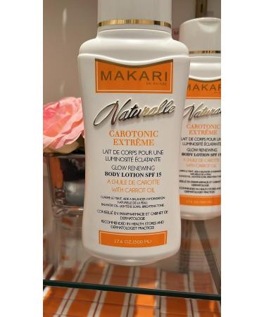 Makari Carotonic Extreme Body Lotion 17.6 oz - Fades Scars, Controls Oil, Brightens Skin - Buy Online on SooperMarket.com