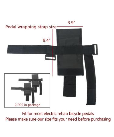 Under Desk Bike Pedal Straps - Foot Brace for Elderly & Disabled Stroke Patients - 2 PCS - Buy Online on SooperMarket.com