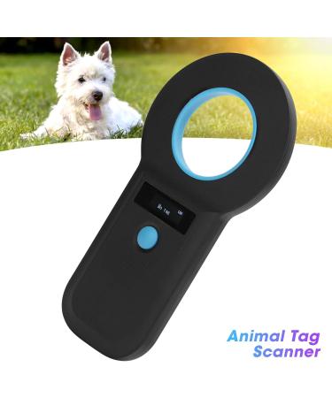 Pet Microchip Scanner Handheld Animal Chip Reader 134.2kHz Portable RFID Reader Pet Tag Scanner Rechargeable for Animal/Pet/Dog/Cat/Pig Supports for EMID FDX B (ISO1784/85)(Black) - Buy Online on SooperMarket.com