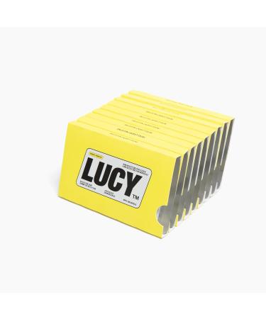 LUCY Nicotine Gum 4mg 100 Count | Mango Flavour | NPN 80108821 | Stop Smoking Aid | 10 pcs per Pack x 10 Packs - Buy Online on SooperMarket.com