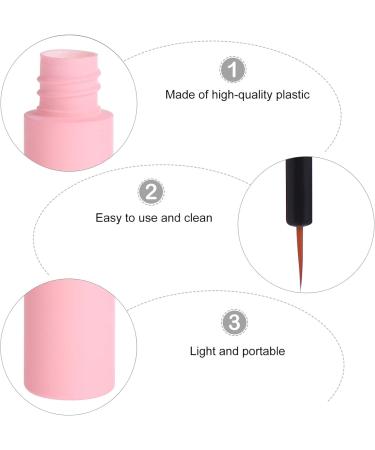 KALLORY 30 Pcs Eyelash Brush Empty Tube Lash Containers Empty Mascara Tube Plastic Magnetic Bottled Pink Pinkx3pcs 10.5X1.5X1.5CMx3pcs - Buy Online on SooperMarket.com