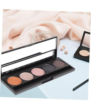 PLAFOPE 2pcs 5 Eyeshadow Case Eye Shadow Cosmetics Palette Eyeshadow Empty Case Travel Pack Child Bracket - Buy Online on SooperMarket.com