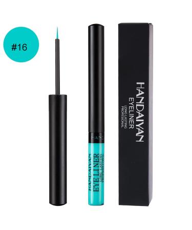 DekRion Liquid Eyeliner - Matte Colored Waterproof High Pigment Eye Makeup in Light-Green (16Light-Green) - Buy Online on SooperMarket.com