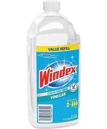 WINDEX Vinegar Multi-Surface Cleaner Refill 2L - Eco-Friendly Powerful & Versatile Cleaning Solution for Home & Office - Buy Online on SooperMarket.com