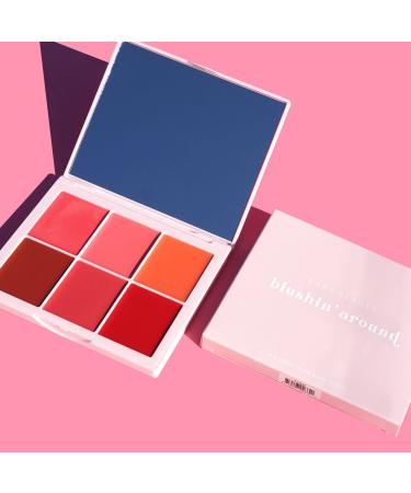 KARA BEAUTY BLUSHIN' AROUND 6-Pan Cream Blush Palette - VEGAN