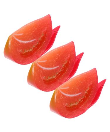 Alipis 9 Pcs Imitation Tomato Fake Tomato for Home Realistic Vegetable Decor Small Vegetable Ornament Red Tomato Figurine Lifelike Vegetable Tomato Artificial Lotus Root Slices Pvc Watermelon Redx3pcs 6.5x3.5cmx3pcs