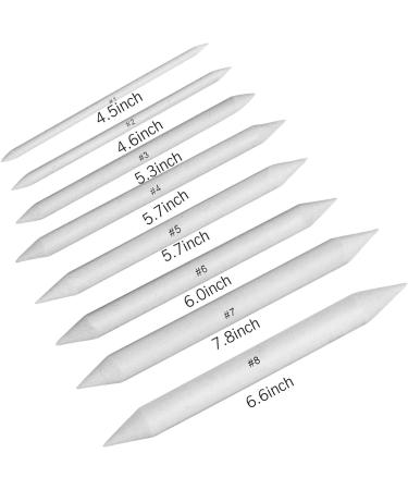 21 Pcs Blending Stumps and Tortillions Set for Sketching | Drawing Art Tools with Sandpaper Sharpener and Kneaded Eraser by VENCINK - Buy Online on SooperMarket.com