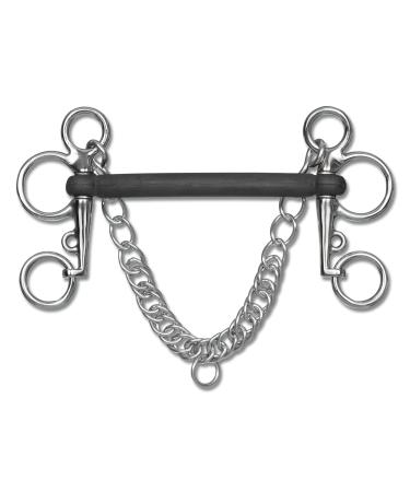 WALDHAUSEN rubber pelham bar rigid anatomical width 14.5 cm