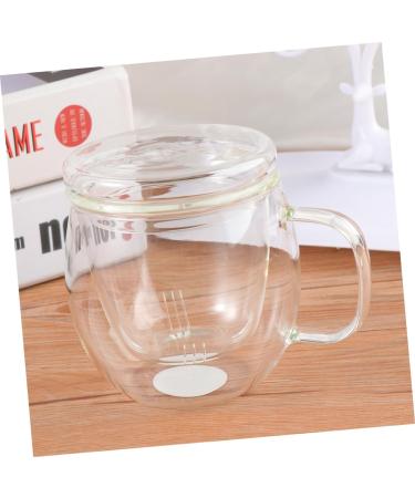 Zerodeko 2pcs Tea Filter Cup Drinking Milk Mug Cup Kettle Water Tea Cup Clear Tea Kettle Tea Infuser Mug Filtering Clear Tumbler Clear Tea Cup Filter Tea Cup Water Cup Office Glass Transparentx2pcs 11x9cmx2pcs - Buy Online on SooperMarket.com
