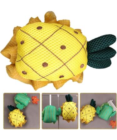 NOLITOY Bath Shower Loofah Sponge - Exfoliating Fruit Bath Ball Mesh Pouf Scrubber for Men & Women - 1 Count - Buy Online on SooperMarket.com
