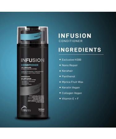TRUSS Infusion Shampoo & Conditioner Set - Hydrating Hair Care Bundle - Buy Online on SooperMarket.com